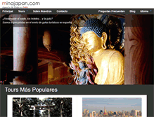 Tablet Screenshot of minajapan.com